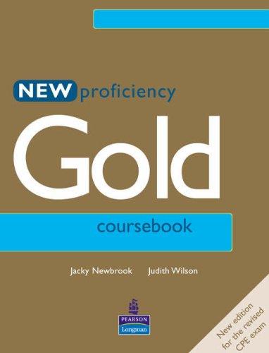 Cover of New Proficiency Gold Coursebook