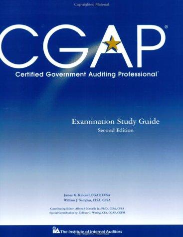 Cover of Certified Government Auditing Professional (CGAP) Examination Study Guide, 2nd Ed.