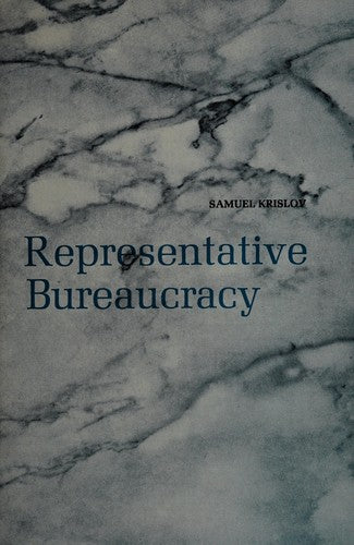 Cover of Representative bureaucracy