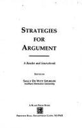 Cover of Strategies for argument: A reader and sourcebook