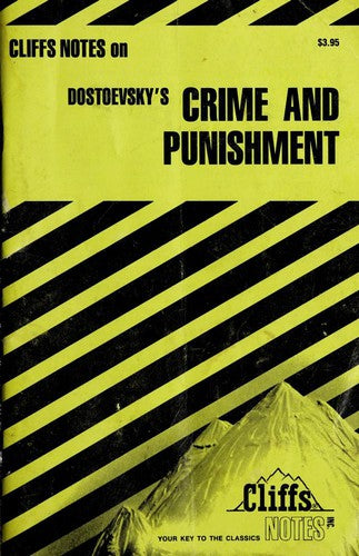 Cover of Cliffs Notes on Dostoevsky's Crime and Punishment
