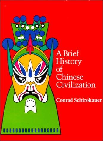 Cover of A Brief History of Chinese Civilization