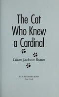 Cover of The Cat Who Knew A Cardinal