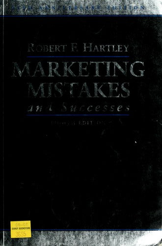 Cover of Marketing Mistakes and Successes (25th Anniversary Edition) 8th Edition