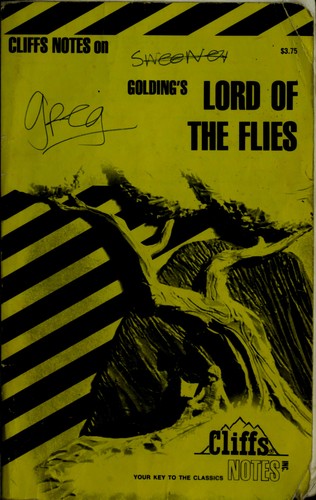 Cover of Golding's Lord of the Flies (Cliffs Notes)