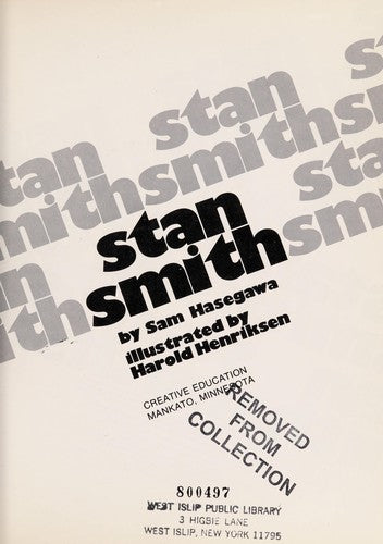 Cover of Stan Smith (Creative Education Sports Superstars)