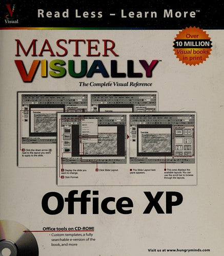 Cover of Master VISUALLY Office XP (Visual Read Less, Learn More)