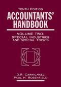 Cover of Accountants' Handbook, Special Industries and Special Topics (Volume 2)
