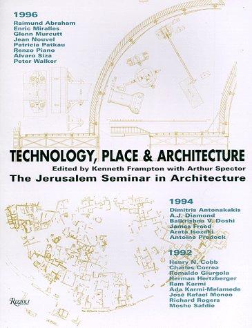 Cover of Technology Place & Architecture