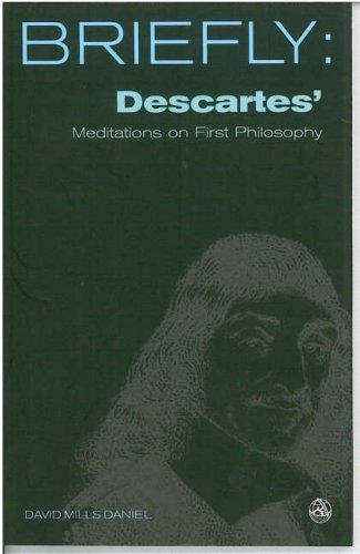 Cover of Descartes' Meditation on First Philosophy (Scm Briefly S.)