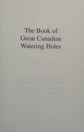 Cover of The Book Of Great Rocky Mountain Watering Holes
