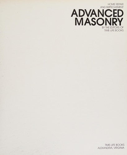 Cover of Advanced Masonry