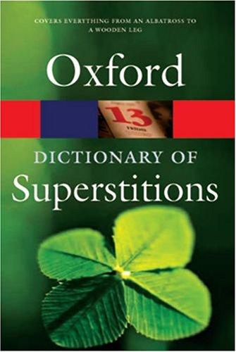 Cover of A Dictionary of Superstitions (Oxford Quick Reference)