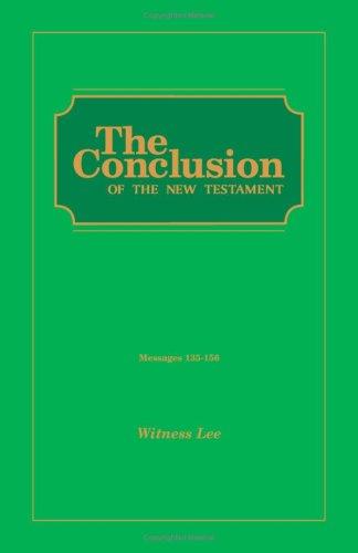 Cover of The Conclusion of the New Testament: Messages 135-156