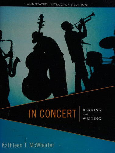 Cover of In Concert: Reading and Writing