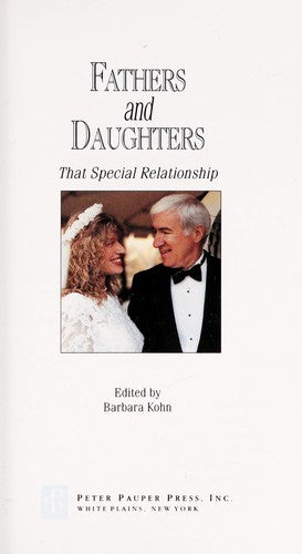 Cover of Fathers and Daughters: That Special Relationship (Gift Editions Series)