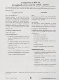 Cover of RTI for the Gifted Student