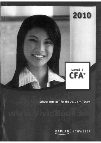Cover of SchweserNotes 2010 CFA Exam Level 2 Volume 2: Practice Exams
