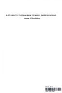 Cover of Supplement to the Handbook of Middle American Indians, Volume 4: Ethnohistory