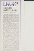 Cover of Reluctant Partners: Nashville and the Union July 1, 1863 to June 30, 1865