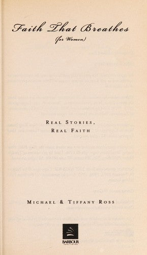 Cover of Faith That Breathes for Women