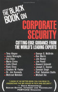 Cover of Larstan's The Black Book on Corporate Security: Cutting-Edge Guidance form the World's Leading Experts (Black Book Series)