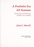 Cover of A Portfolio for All Seasons - Preserving and Enhancing Wealth Over a Lifetime