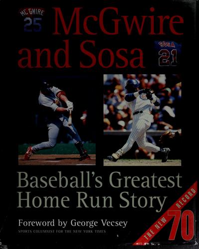 Cover of McGuire and Sosa: Baseball's Greatest Home Run Story