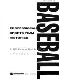 Cover of Professional Sports Team Histories: Baseball