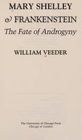 Cover of Mary Shelley and Frankenstein: The Fate of Androgyny