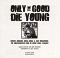 Cover of Only the Good Die Young: Robert Johnson, Brian Jones & Amy Winehouse: The Rollercoaster Ride of Rock ’n’ Roll Suicide