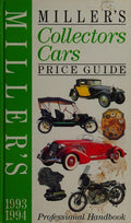 Cover of Miller's Collectors Cars Price Guide 1993-1994