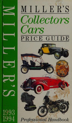 Cover of Miller's Collectors Cars Price Guide 1993-1994