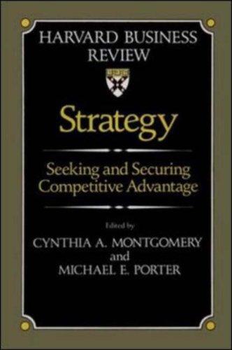 Cover of Strategy: Seeking and Securing Competitive Advantage (Harvard Business Review Book)