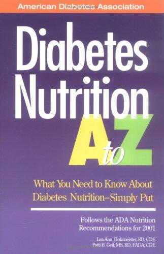 Cover of Diabetes Nutrition A to Z