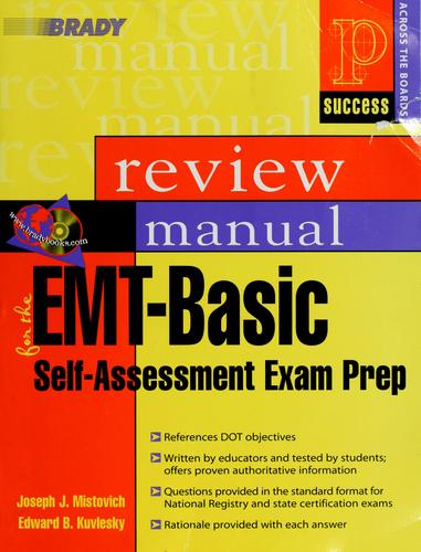 Cover of EMT-Basic Self-Assessment Examination Review Manual