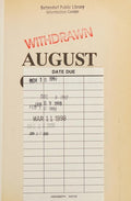 Cover of August Gamble (RCMP Series #1)