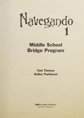 Cover of Navegando 1: Middle School Bridge Program