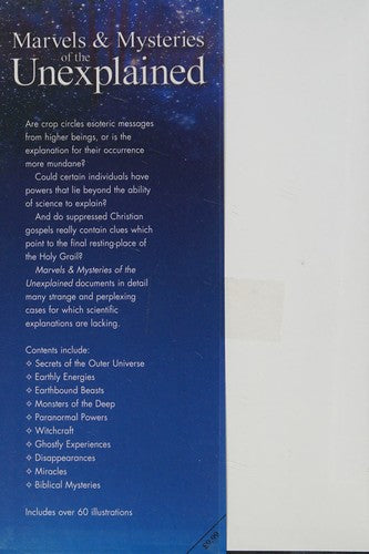 Cover of Marvels and Mysteries of the Unexplained