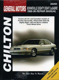 Cover of GM Bonneville/Eighty-Eight/LeSabre 1986-1999: Covers all U.S. and Canadian models of Pontiac Bonneville, Oldsmobile Eighty-Eight, LSS and Buick LeSabre (Chilton's Total Car Care Repair Manual)