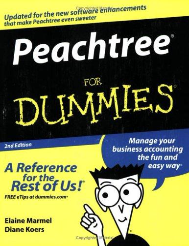 Cover of Peachtree for Dummies