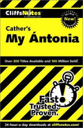 Cover of On Cather's My Antonia (Cliffs Notes)