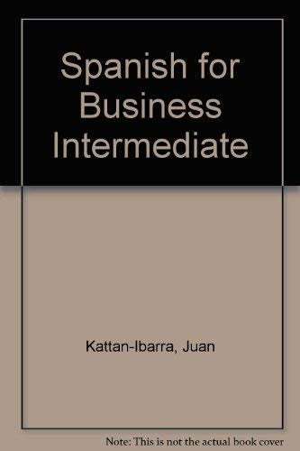 Cover of Spanish for Business Intermediate