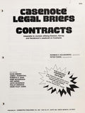 Cover of Contracts: Dawson Harvey Henderson (Casenote Legal Briefs)