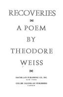 Cover of Recoveries: A poem