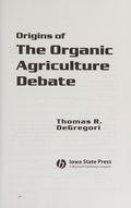 Cover of Origins of the Organic Agriculture Debate