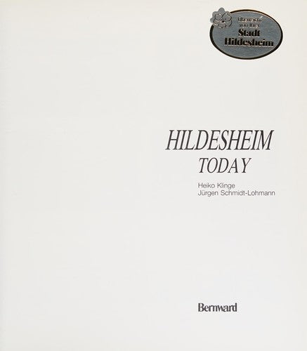 Cover of Hildesheim Today