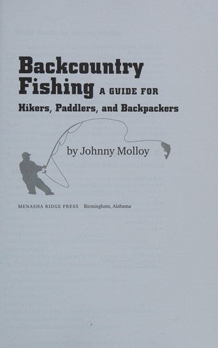 Cover of Backcountry Fishing: A Guide for Hikers, Paddlers, and Backpackers