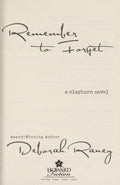 Cover of Remember to Forget: A Clayburn Novel