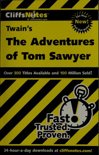 Cover of CliffsNotes on Twain's The Adventures of Tom Sawyer (CliffsNotes on Literature)